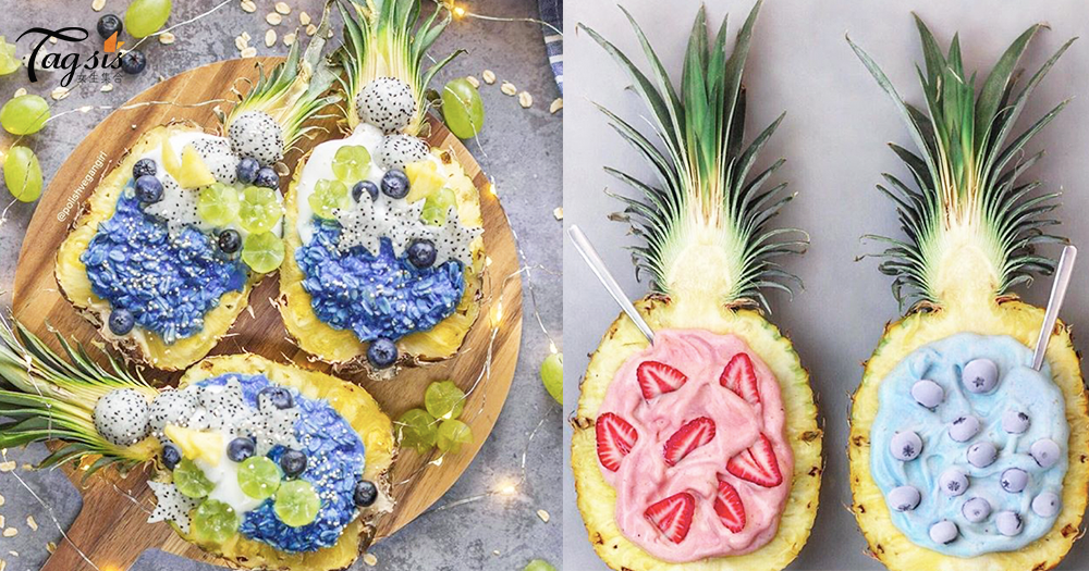 歐美超夯菠蘿風！一人一個#pineappleboat，今個夏天消暑、瘦身一次過！
